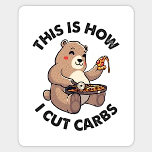 This Is How I Cut Carbs Sticker